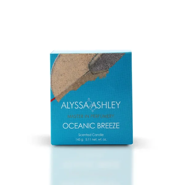 Alyssa Ashley Oceanic Breeze Aromatic Candle 145g - Image 2