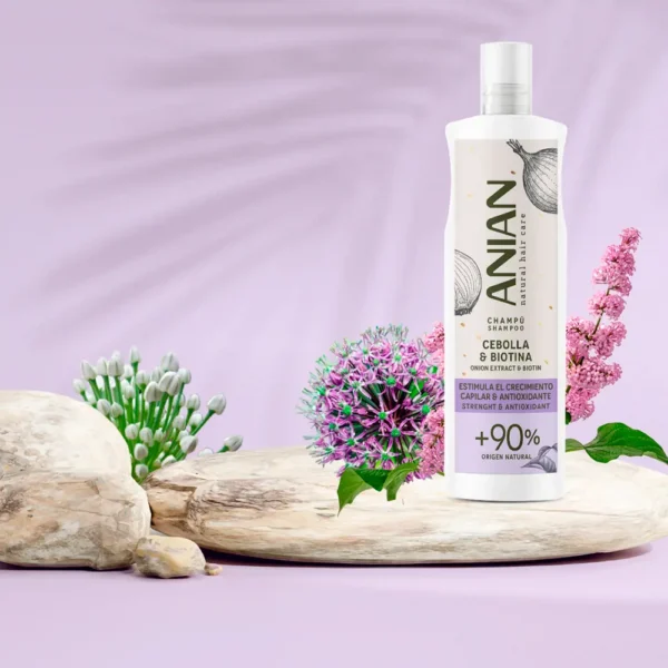 Anian Onion & Biotin Stimulating Shampoo 400ml - Image 2