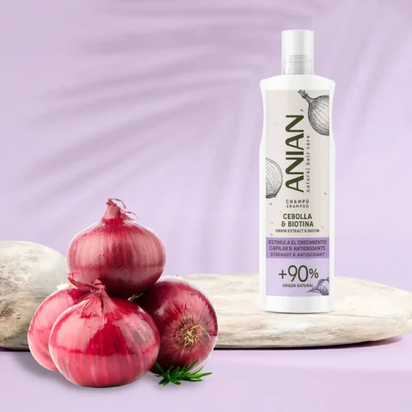 Anian Onion & Biotin Stimulating Shampoo 400ml - Image 4