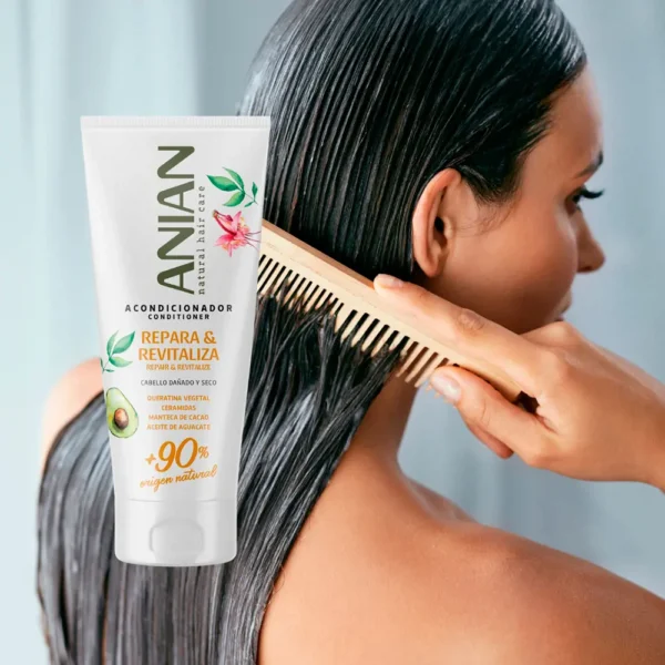 Anian Repair & Revitalize Vegetable Keratin Conditioner 250ML - Image 3