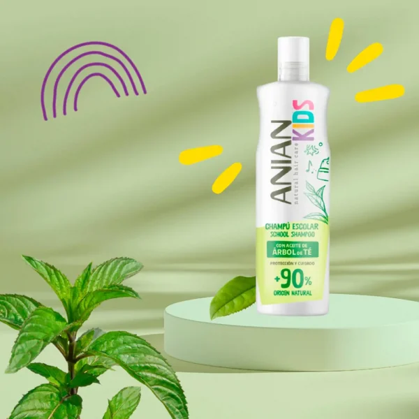 Anian School Shampoo With Tea Tree Oil 400ML - Image 2