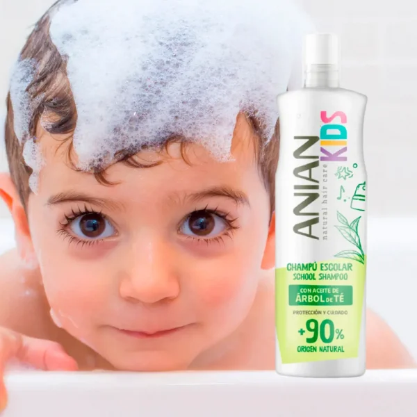Anian School Shampoo With Tea Tree Oil 400ML - Image 3