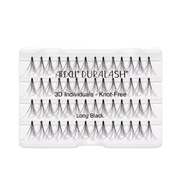 Ardell 3D Individual Long Black False Lashes - 1 Unit - Image 2