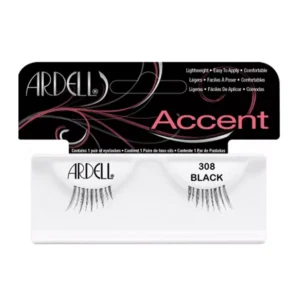 Ardell Accent Eyelashes #308 Black - 1 Unit