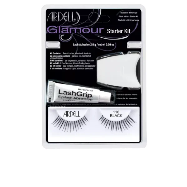 Ardell Glamour Kit #101 Demi Black Eyelashes Set