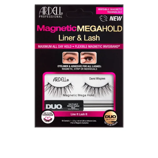 Ardell Magnetic Megahold Demi Wispy Liner & Lash 2 Pack
