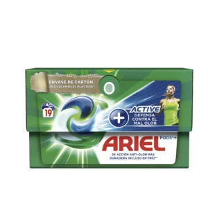 Ariel Pods Odor Active 3in1 Detergent 19 Capsules