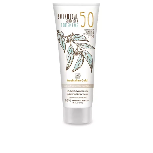 Australian Gold SPF50 Tinted Face Sunscreen - Fair Light 88ml