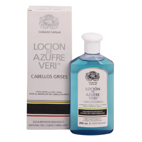 Azufre Veri Balancing Lotion For Grey Hair 200ML - Image 2
