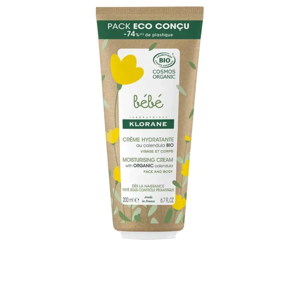 BÉBÉ BIO Moisturizing Cream 200 ml - Eco-Friendly Formula