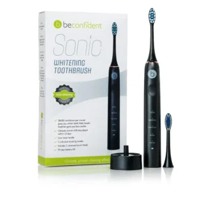 BECONFIDENT Sonic Electric Whitening Toothbrush - Black/Rose Gold