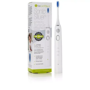BECONFIDENT Sonic Silver Electric Whitening Toothbrush