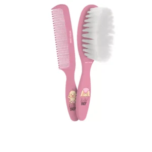 BETER Baby Brush and Comb Set - Pink