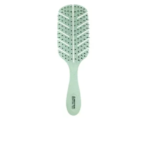 Detangling Natural Fiber Brush Green