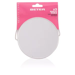 BETER Double Metal Mirror With Folding Support 12.2 cm