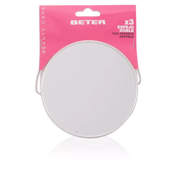 BETER Double Metal Mirror With Folding Support 12.2 cm