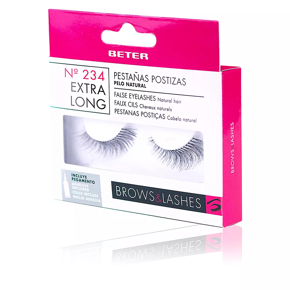 False Eyelashes #234 Extra Length