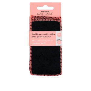 BETER Nail Care Reusable Nail Polish Remover Wipes - 3 Pack