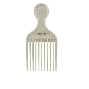 Natural Fiber Hair Comb Beige