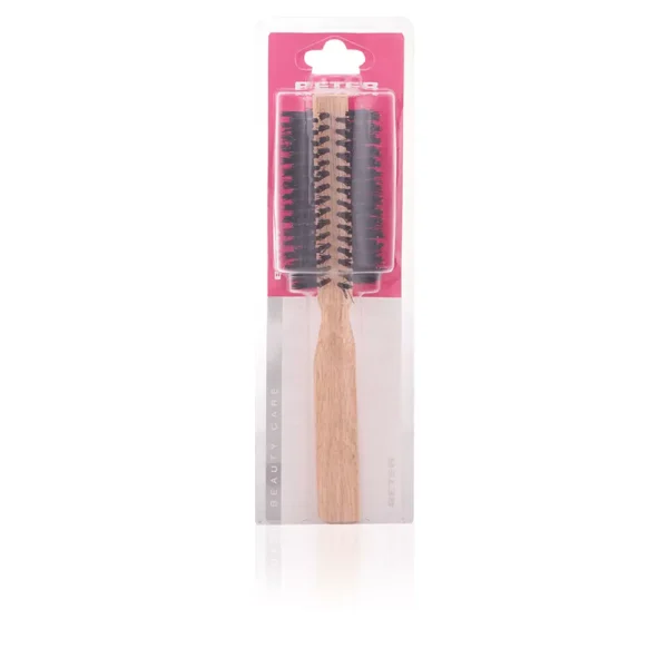 BETER Round Brush Mixed Bristles Oak Handle 45MM