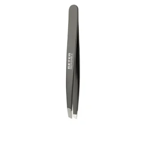 BETER Stainless Steel Tweezers With Slanted Tip 9.7cm