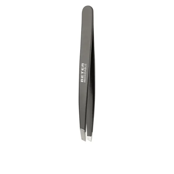BETER Stainless Steel Tweezers With Slanted Tip 9.7cm