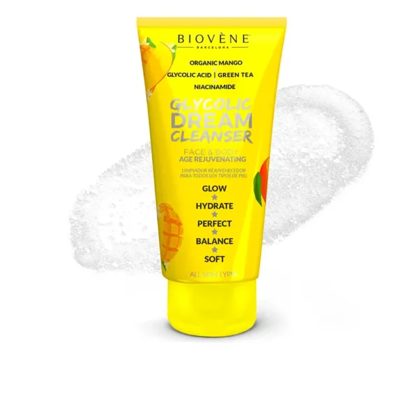 BIOVÈNE Glycolic Dream Cleanser 200ML Face & Body Rejuvenating - Image 2