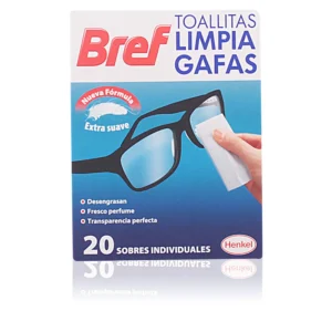 BREF Glasses Cleaning Wipes - 20 Units