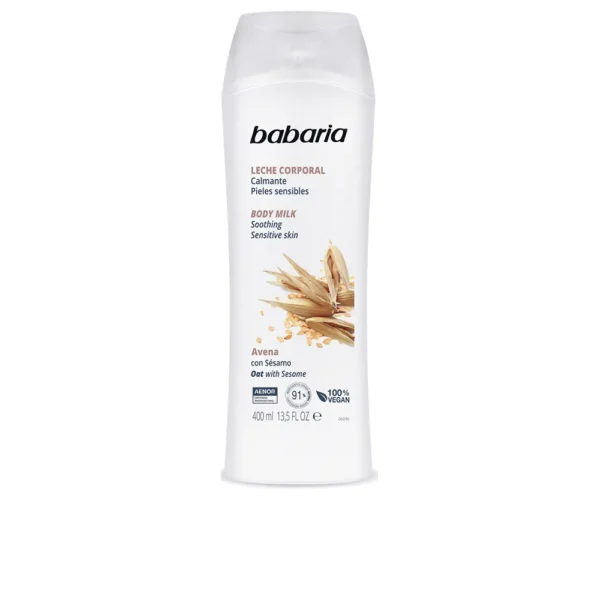 Babaria Avena Body Milk 400ML for Sensitive Skin