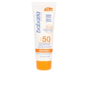 Babaria Solar Invisible DNA Facial Sun Cream SPF 50 - 75ml