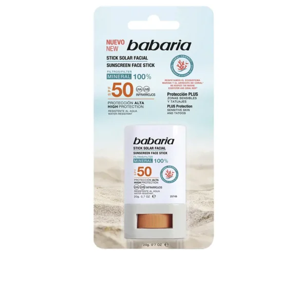 Babaria Solar Stick Facial Sunscreen SPF 50 - 20g