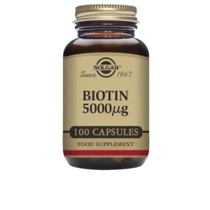 Biotin 5000 µg 100 Tablets - Vegan & Sugar Free
