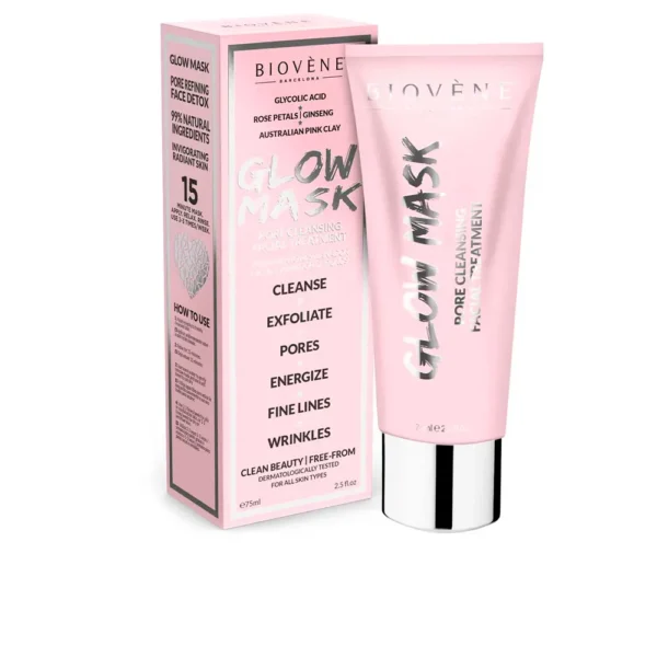 Biovène Glow Mask Pore Cleansing Treatment 75ML - Image 2