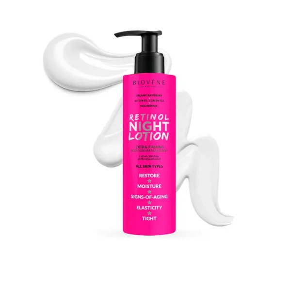 Biovène Retinol Night Lotion 200ML Extra-Firming Body Cream - Image 2