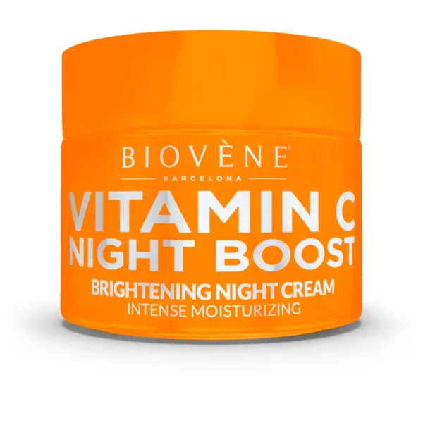 Biovène Vitamin C Night Boost Cream 50ml - Brightening & Moisturizing - Image 3