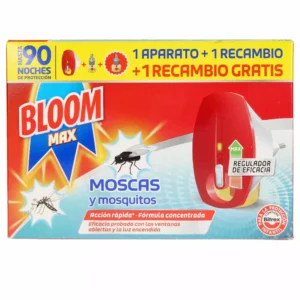 Bloom Max Flies & Mosquitoes Electric Device + 2 Recharges
