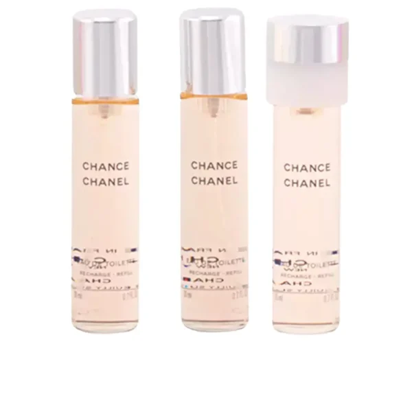 CHANEL CHANCE Eau De Toilette Spray 3 Refills 3 x 20ML