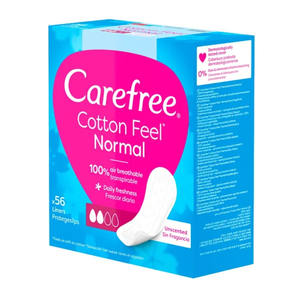 Carefree Cotton Fragrance-Free Protectors 56 Units - Image 4