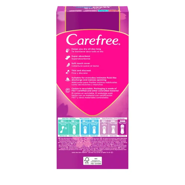 Carefree Plus Long Fresh Fragrance 40 Units - Image 2