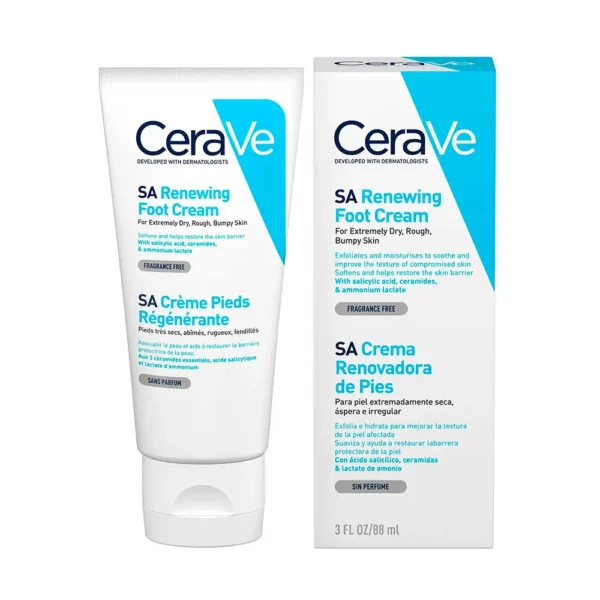 CeraVe Renewing Foot Cream 88ML for Dry Skin - Image 2