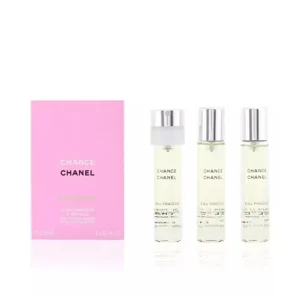 Chanel Chance Eau Fraiche Twist & Spray Refills 3 x 20ML