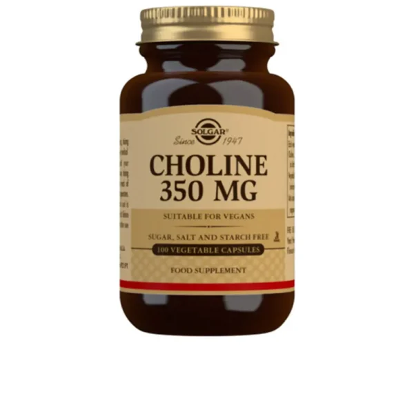 Choline 350 Mg Vegetable Capsules - 100 Count