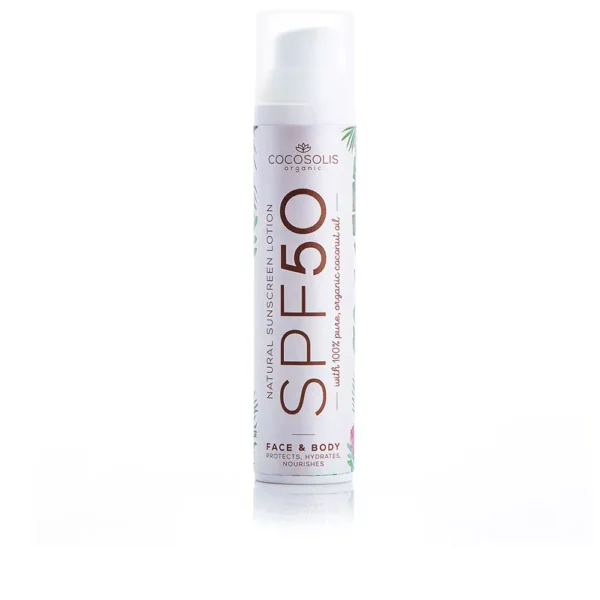 Cocosolis Natural Sunscreen Lotion SPF 50