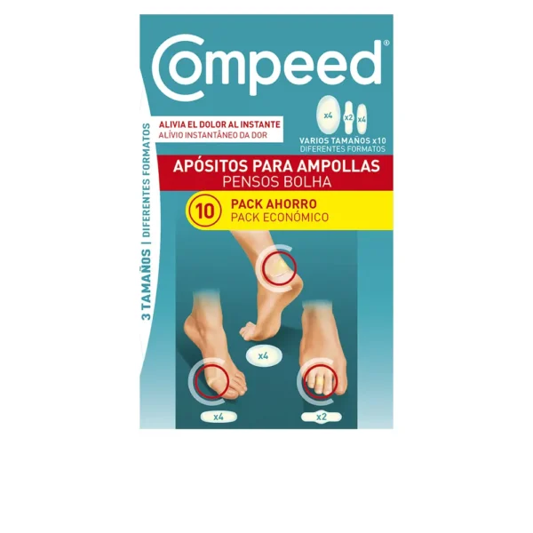 Compeed Assorted Sizes Dressings - 10 Pack