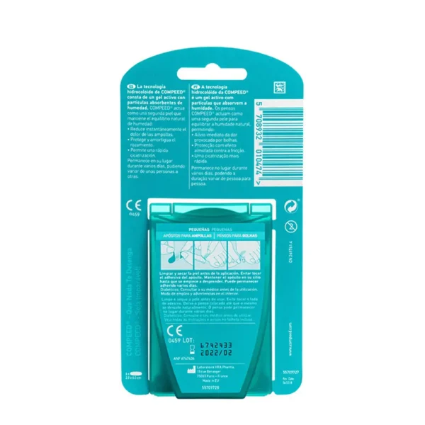 Compeed Small Ampoules 6 Dressings for Foot Care - Image 2