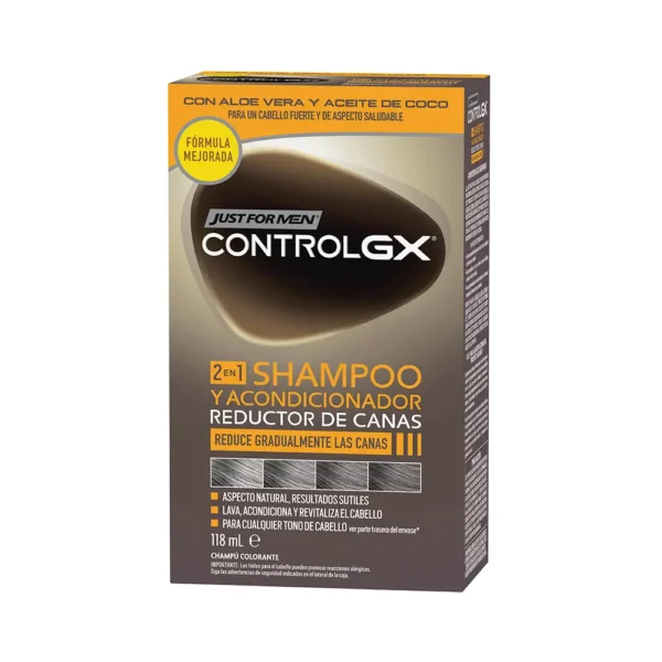Control GX Gray Hair Reducing Shampoo 118ML - Image 3