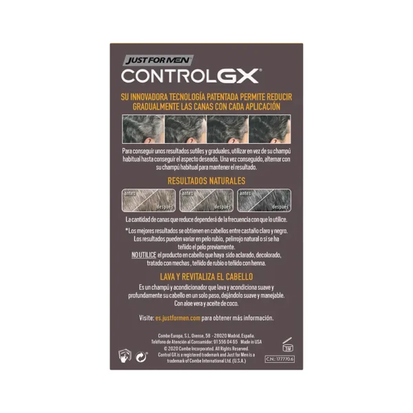 Control GX Gray Hair Reducing Shampoo 118ML - Image 4