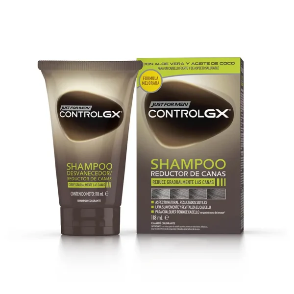 Control GX Grey Hair Reduction Shampoo 118ML - Image 3