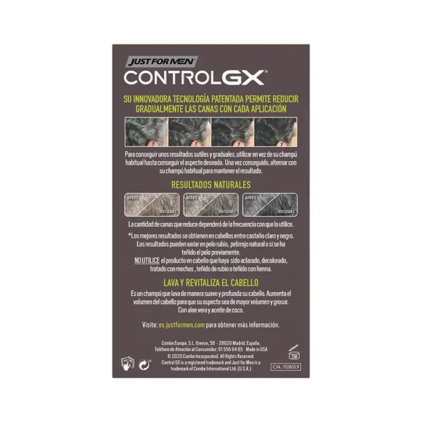 Control GX Grey Hair Reduction Shampoo 118ML - Image 4