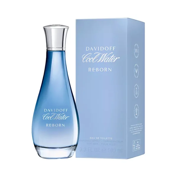 Cool Water Woman Reborn Eau De Toilette Spray 100ML - Image 2